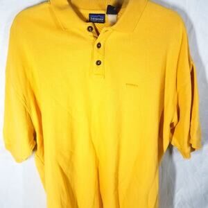 Patagonia Yellow Polo shirt, Large
